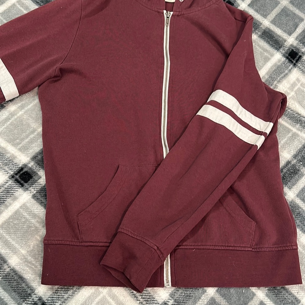 Worn maybe 3 times. No rips. In mid condition. Am willing to go down in price.